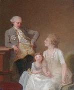Jens Juel Johan Theodor Holmskjold and family France oil painting artist